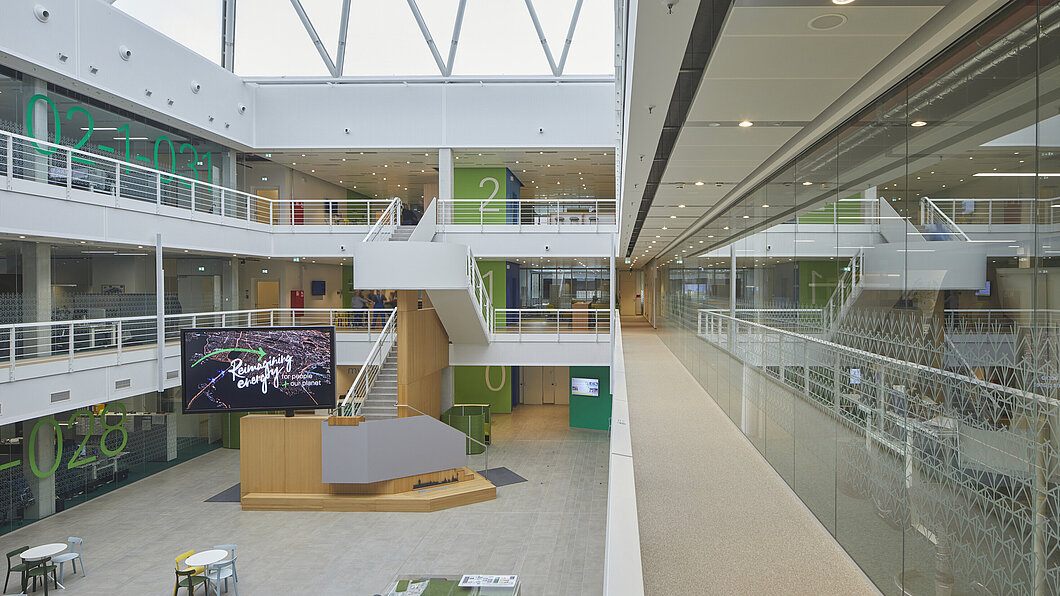 BP Lingen Eingangshalle bei BP Lingen