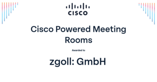 Zertifikat Cisco Powered Meeting Rooms